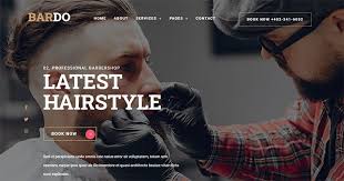 Barber Website Project Screenshot