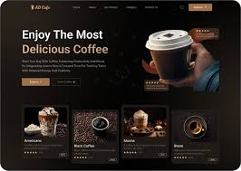 Cafe Website Project Screenshot